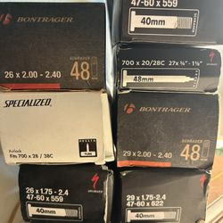 Brand, New Bicycle, Inner Tubes $55/Stirrup Bicycle Pedals $15