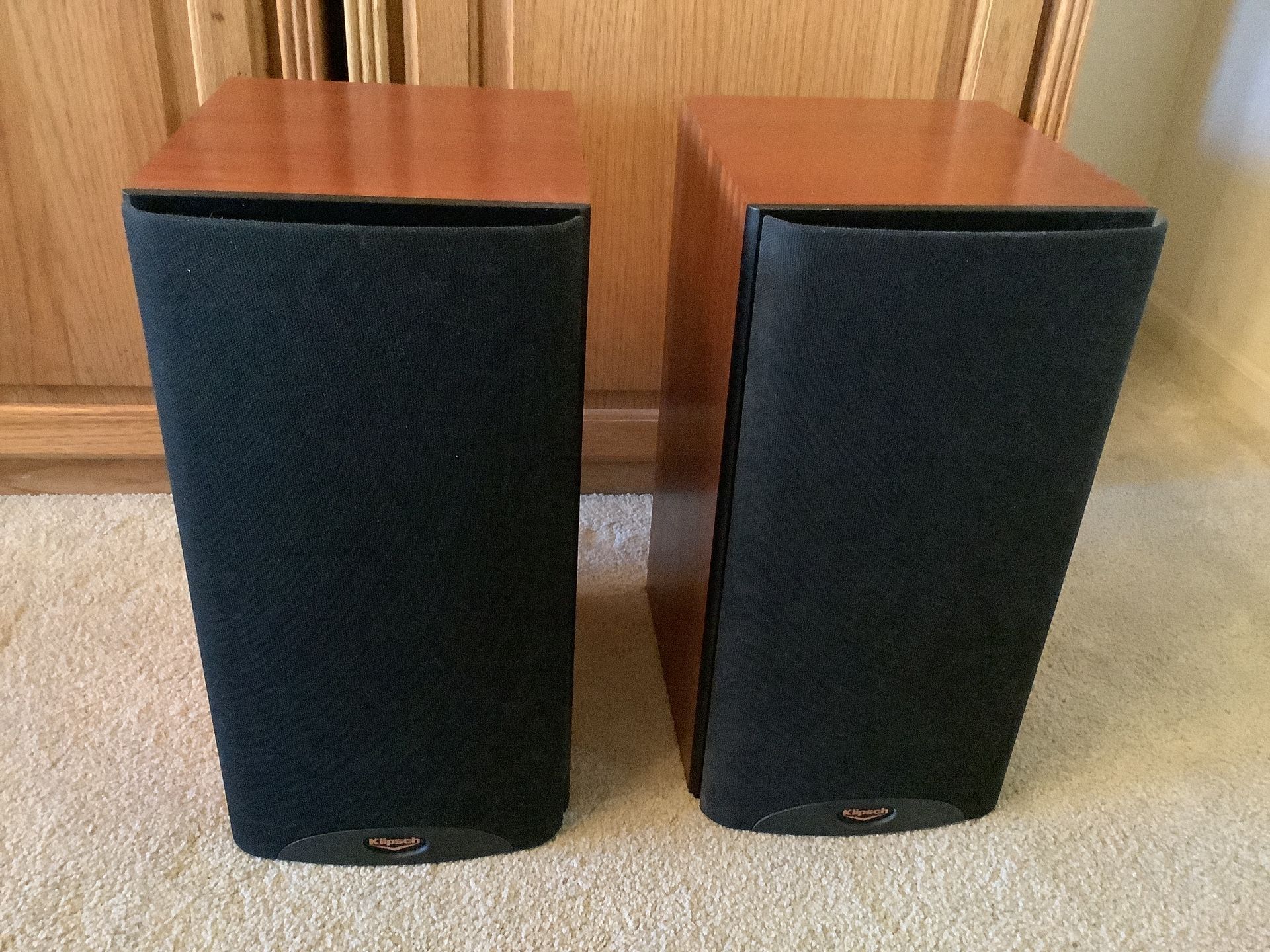 Klipsch RB5 Reference Speakers 150 Watt Mahogany Speaker Pair