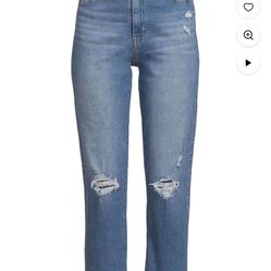 Signature by Levi Strauss & Co. Women's Heritage High Rise Straight Jeans