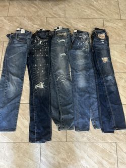 Girls Ambercrombie HollisterJeans