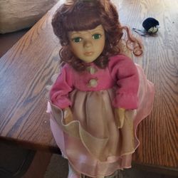 Collection Porcelain Musical Doll 