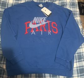 AIR "PARIS" FLEECE CREW NECK SWEATSHIRT