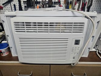 GE 6k Btu Window AC + Accessories
