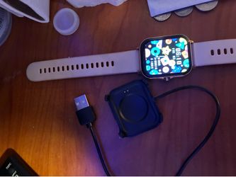 White color, black color charger