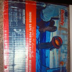 MR. HEATER  " LITTLE BUDDY". 3800 BTU  PORTABLE RADIANT HEATER F215100 MH4B