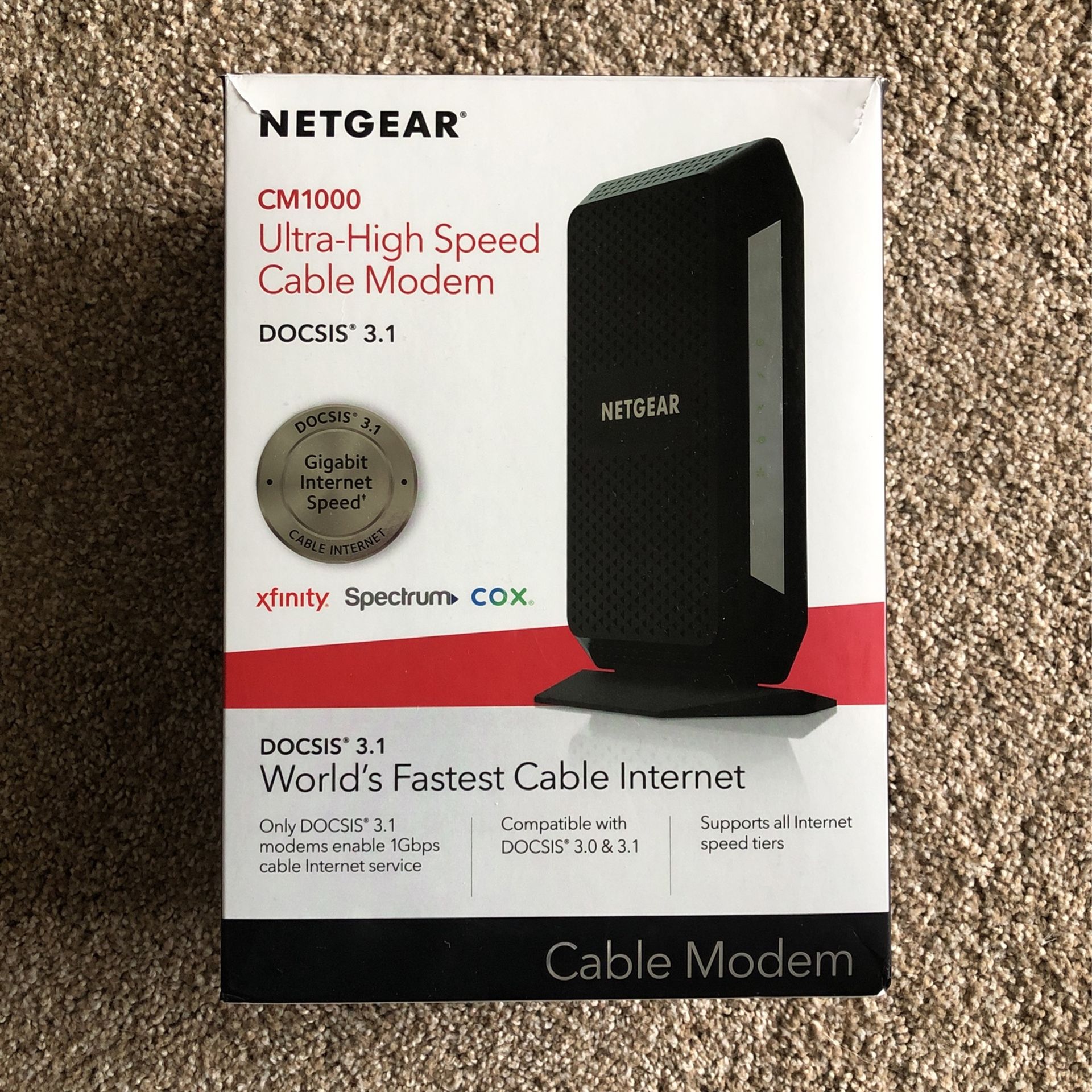 NETGEAR Ultra-High Speed Modem 