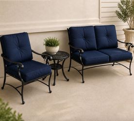 3 piece patio set