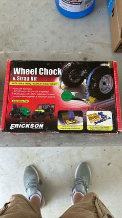 Wheel Chock & Strap Kit 2 Boxes