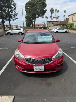 Kia Forte Red Sedan Lx 4D