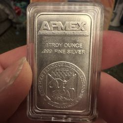 APMEX 1oz .999 Fine Silver Bar