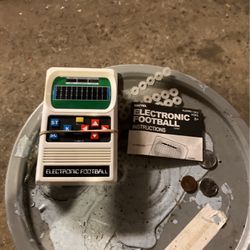 Electronic football game from old time