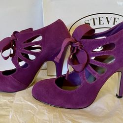 Steve Madden Suede Heels Size 8