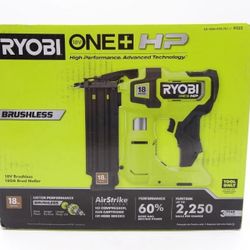 Ryobi Brad Nailer brushless P332 de 18 gauge Nueva en caja sellada  