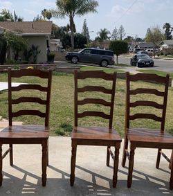 3 Dining Room Chairs