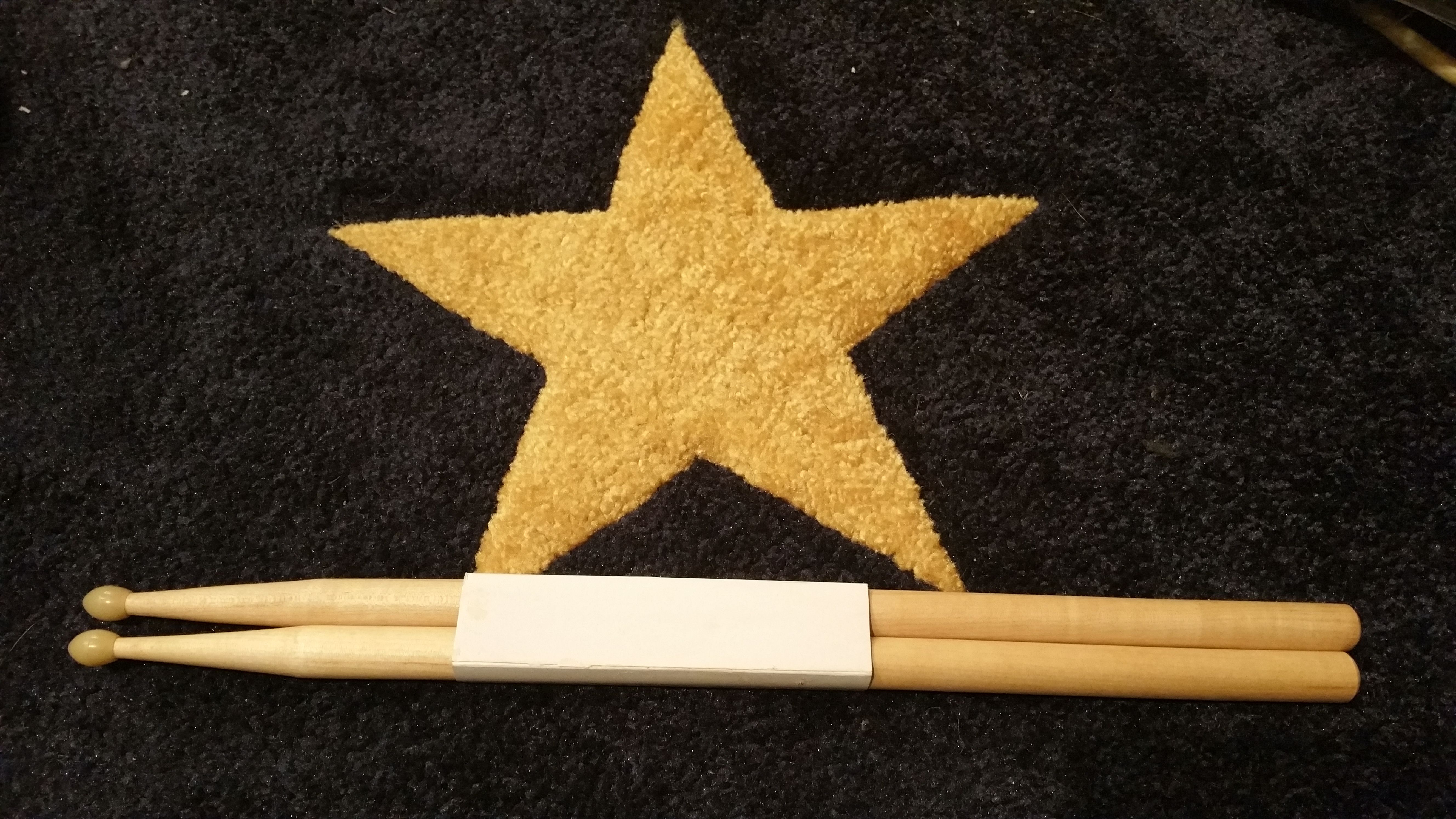 Nylon Tip Drum Sticks 5BN New (9 pairs available)