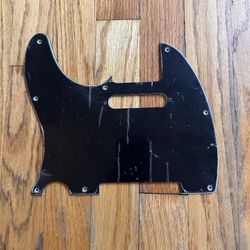 Black/White/Black Three-ply Pickguard For Fender Squier Telecaster Guitar
