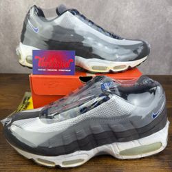 NEW Nike Air Max 95 Sport Royal 2004 Size 12 609048-041 Vintage Men’s Shoes OG Rare