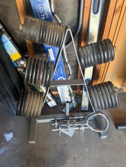 Pacific Dumbbell Weight Set - 222.5 lbs Total