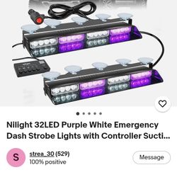 Vehicle strobe lights for sale in Arvada, Colorado. 
