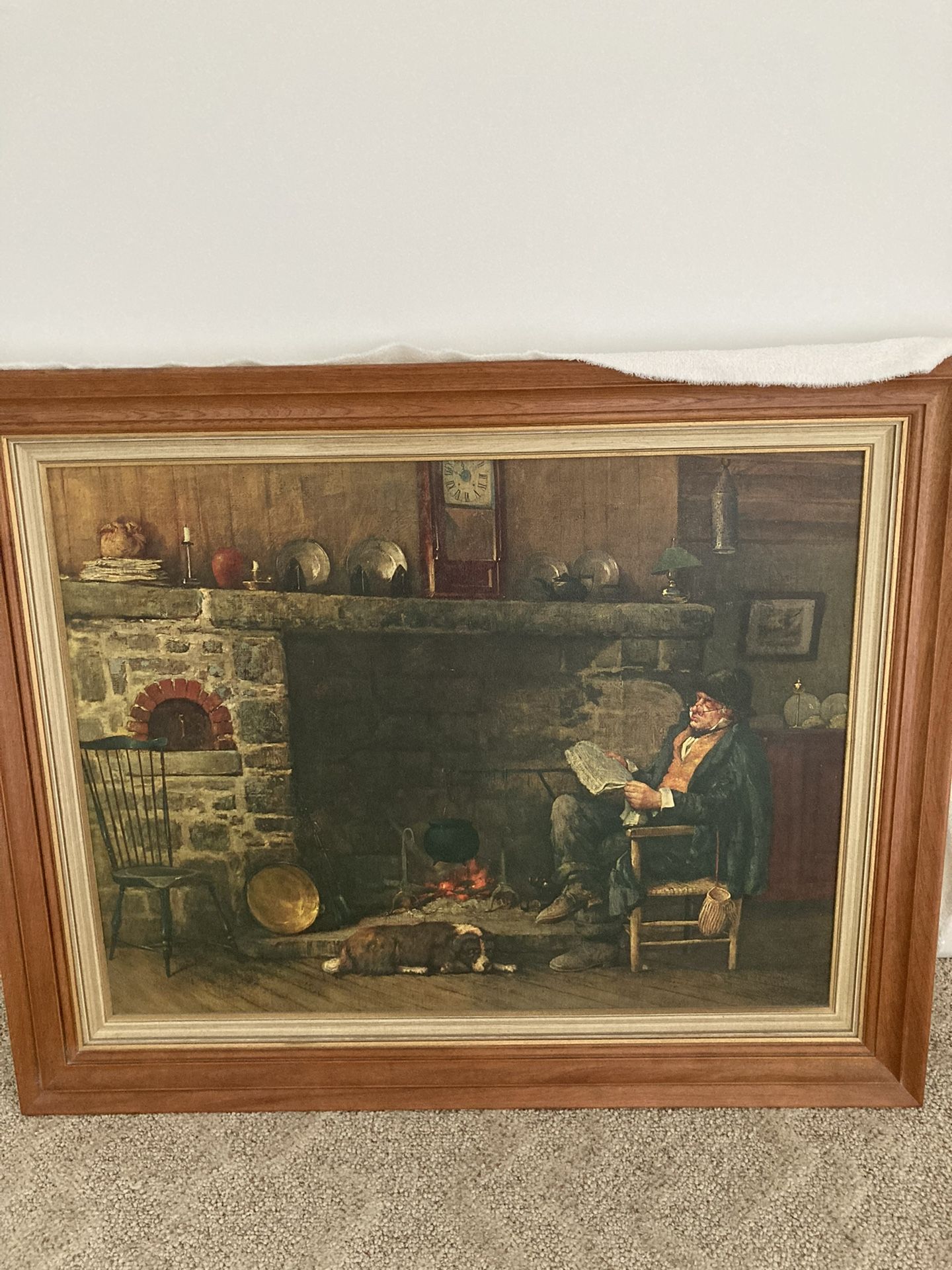 William Lippincott Solid Comfort Framed Print