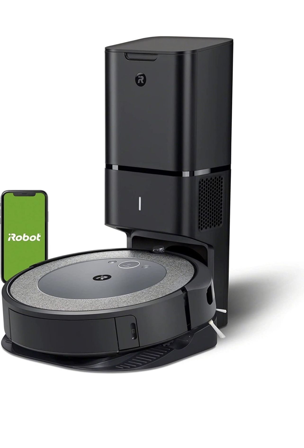 iRobot Roomba i3+ EVO (3550) Self-Emptying Robot Vacuum – Now Clean By Room With Smart Mapping, Empties Itself For Up To 60 Days, Works With Alexa, Id