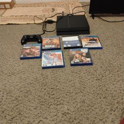 PS4 With Games 