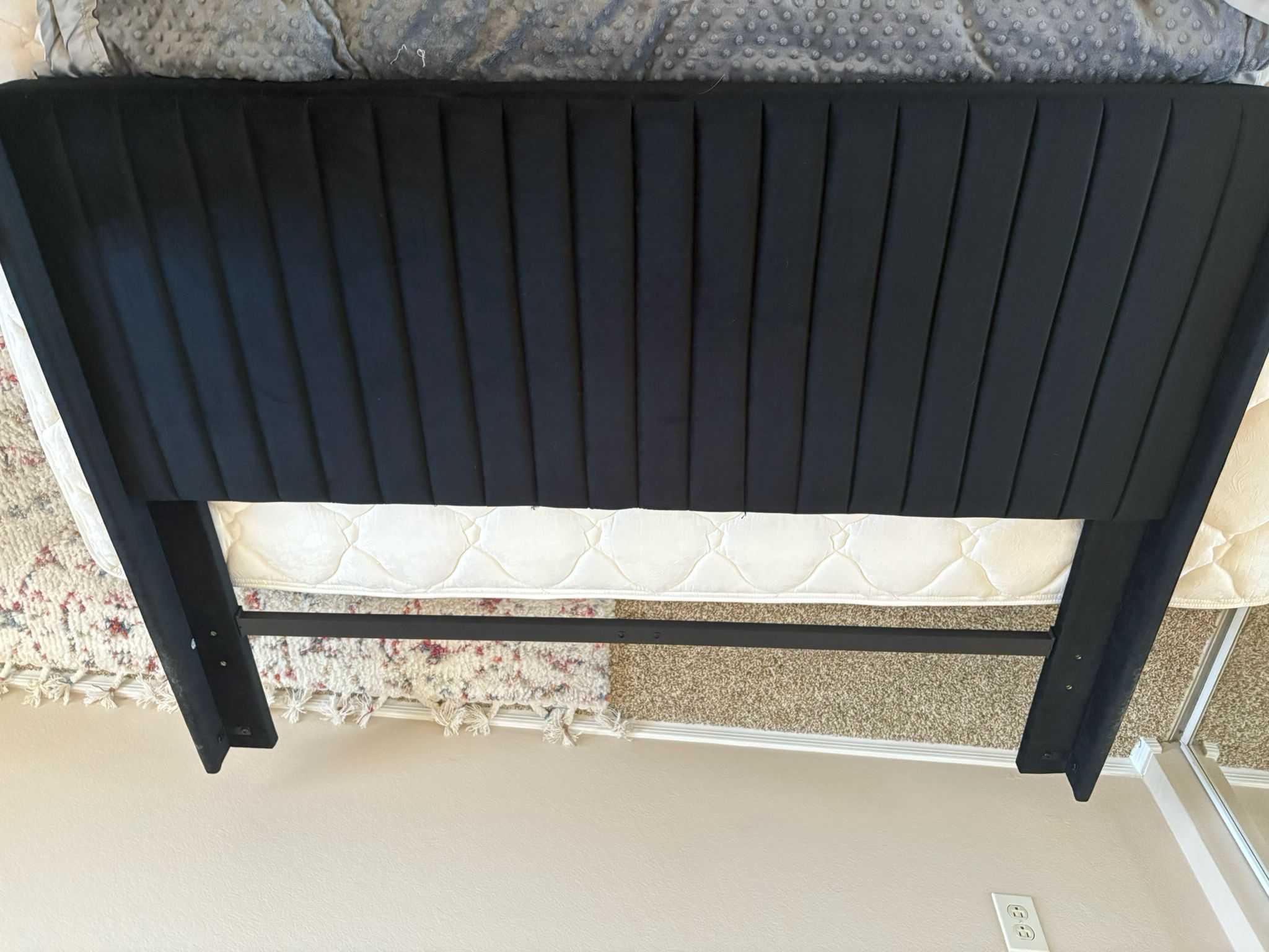 Black Bed Frame And Mattress