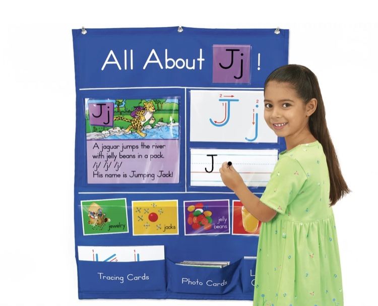 Lakeshore All About Letters Pocket Chart NEW**