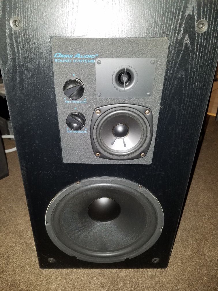 OMNI AUDIO SPEAKERS they Rock