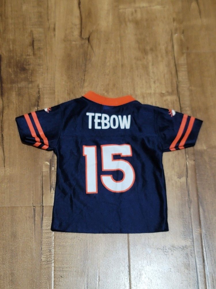 NFL Team Apparel Kids Tim Tebow Denver Broncos Jersey 12 Months