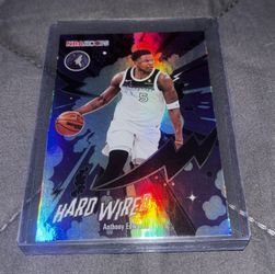 Anthony Edwards Hard Wired (Topps NBA Hoops)