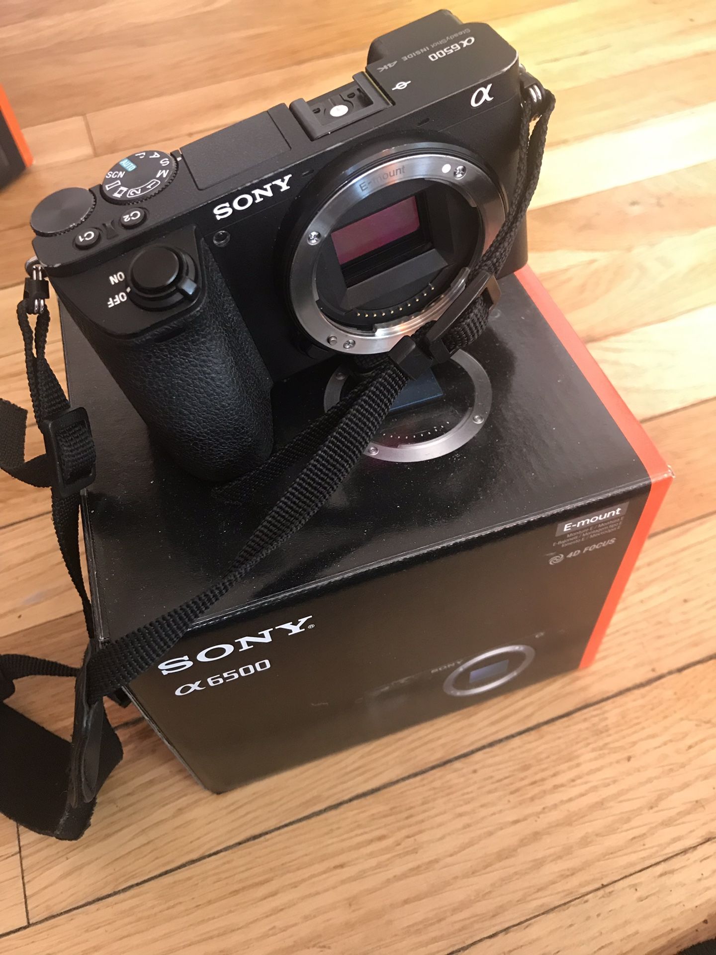 Sony a6500 4k camera