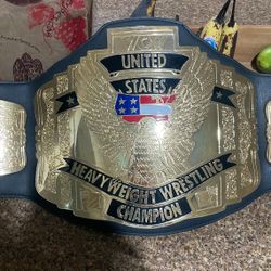 Wcw United States Belt From Figure Toy Company 
