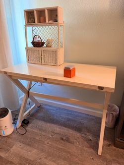 White desk