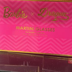 Barbie Martini Glasses 