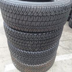 Used FOUR TIRES LT275/70R18 $400 Goodyear