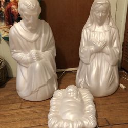 Christmas Jesus Mary Blow Molds