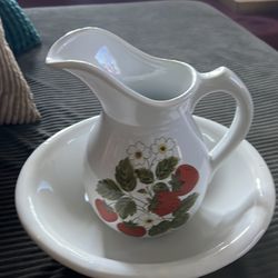 German porcelain strawberries