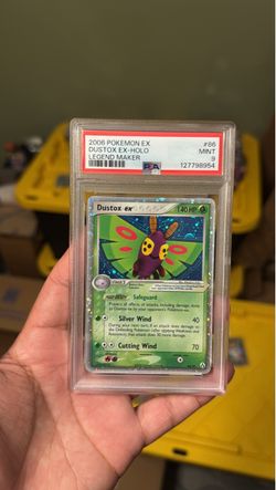 PSA 9 Dustox EX Holo Legend Maker 2006