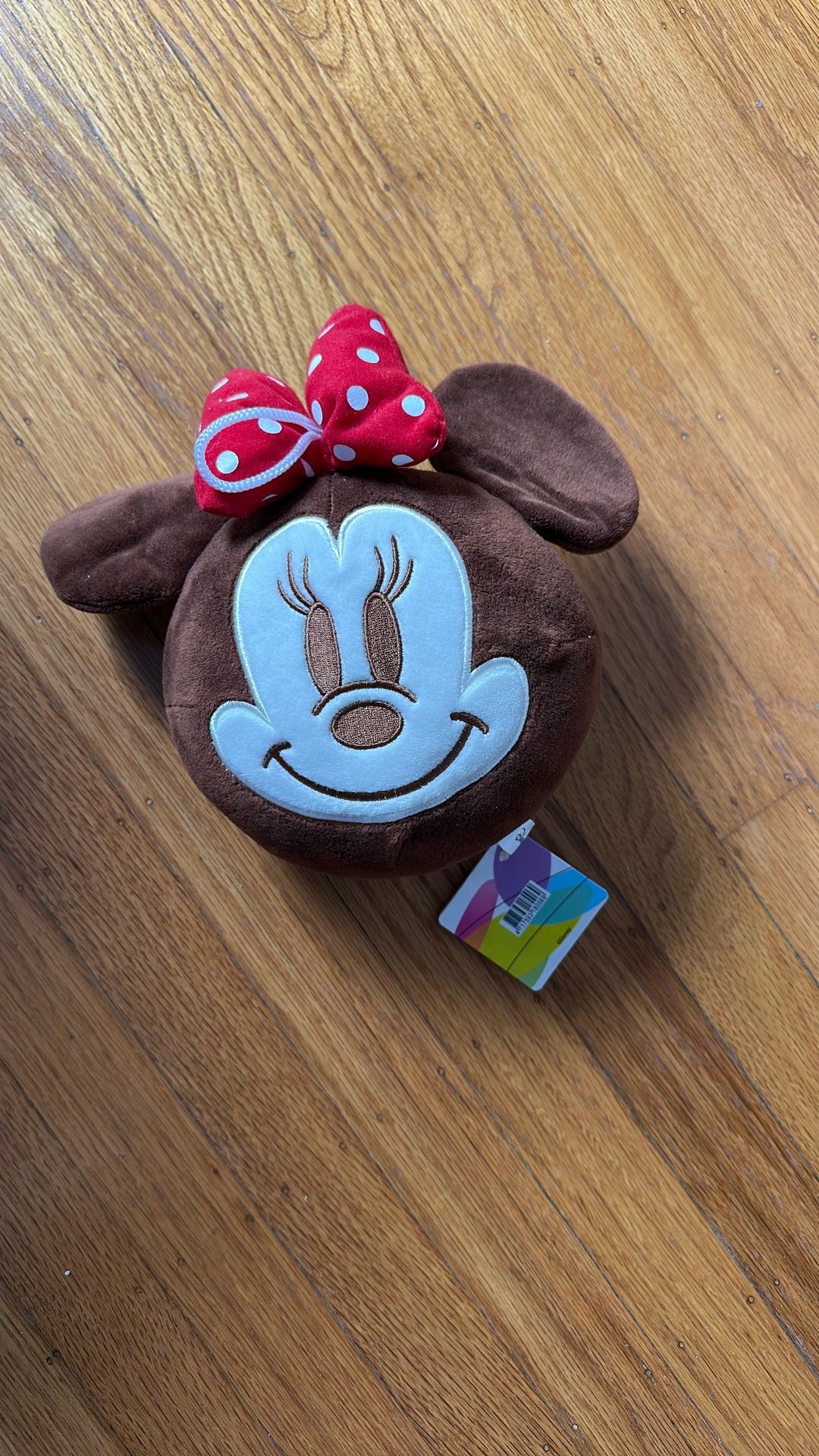 Minnie Mouse Head Plushie
