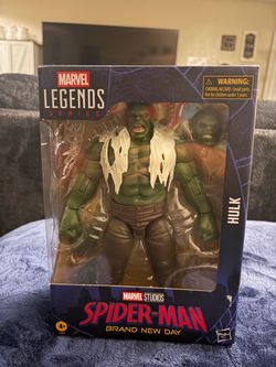 (READ DESCRIPTION) Marvel legends spider-man brand new day hulk