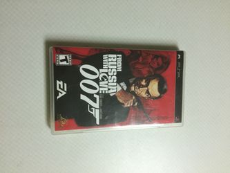 James bond from Russia with love PlayStation portable video game