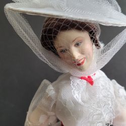 Vintage Mary Poppins Collectibles Doll By Franklin Heirloom