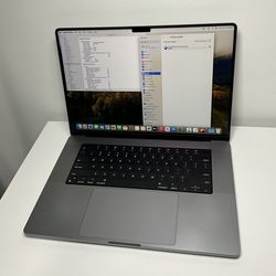 MacBook Pro 16 M1 MAX 32Gb 512Gb 219 Cycles