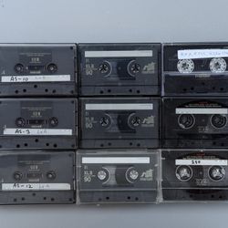 Maxell XLII 90 Type II Cassette Tapes 9-Pack