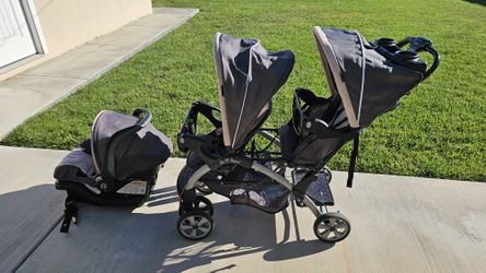 Tandem Baby Stroller