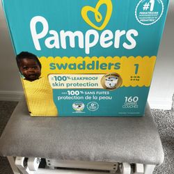 Pampers Swaddlers Size 1- 160 count 