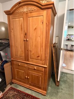 Entertainment center.