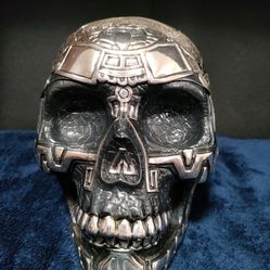 Aztec Silver Skull 