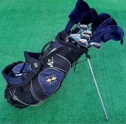 Complete LH Left Hand Ladies/Women's Wilson Pro Staff Golf Clubs Set | Driver Woods Irons | Graphite + Snake Eyes Bag